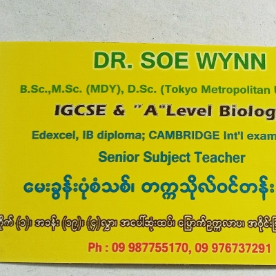 Dr.Soe Wynn